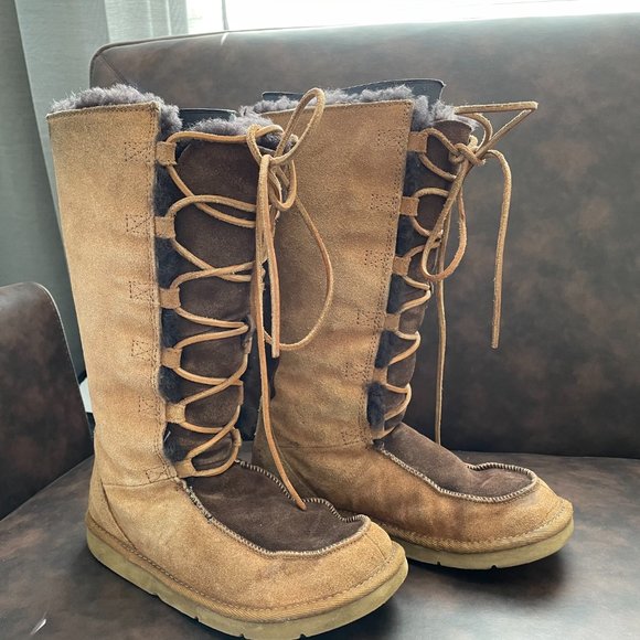 **HP** UGG Uptown Tall Lace-Up Boot - Oprah's Fav Things! - Picture 5 of 14